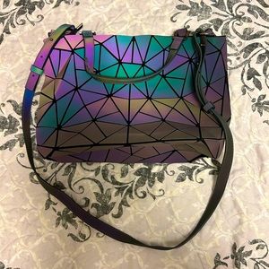 Hot Shot holographic Tote Purse w/ Wallet